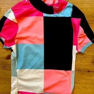 SHEIN jersey colorblocked and over sized. Multicolored